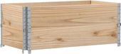 vidaXL Plantenbak - 100x50 cm - Massief Grenenhout - Bruin