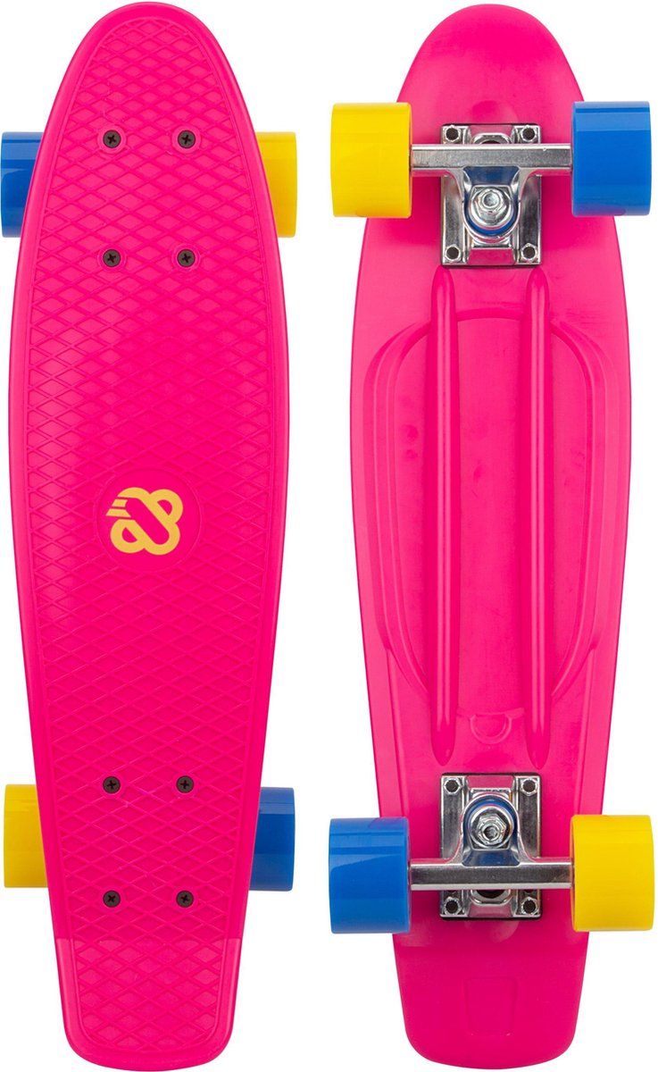 Nijdam FlipGrip Skateboard - Roze