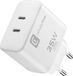 Cellularline Dual Charger 35W Wit