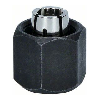 Bosch Spantang met wartelmoer 1/4", voor Bosch kantenfrees
