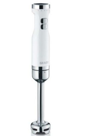 Graef HB501EU blender 0,7 l Staafmixer Roestvrijstaal, Wit
