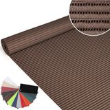 ANRO Badmat Bruin 130x100cm Antislip Douchemat Sneldrogend