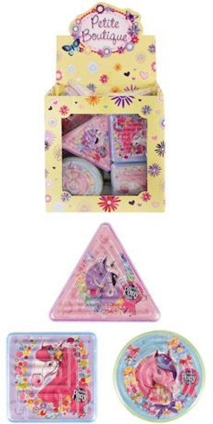 96 Stuks Geduld Spelletjes Pony's in Traktatiebox Uitdeelcadeautjes