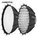 Ambitful BD80 80cm Studio Wide Angle Beauty Dish Honeycomb Grid Bowens Mount pour Godox SK400II QT600II SL200II VL300 SL150III SL300III SL60IID SL60IIBI AD600PRO
