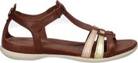 ECCO Flash dames sandaal - Cognac - Maat 40