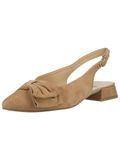 Paul Green Dames Sandalen 6198-019 Beige Suède Hak Maat 40