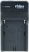 vhbw Chargeur USB-C compatible avec Sony DCR-PC115, DCR-PC110, DCR-PC110E, DCR-PC115E appareil photo/caméscope - station de charge + câble USB-C avec indicateur de charge