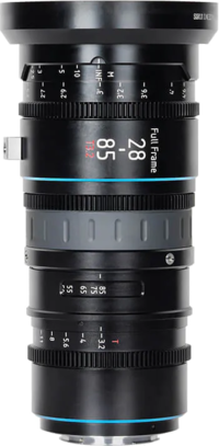 Sirui Jupiter Full-frame Macro Cine Zoom Lens 28-85mm PL mount