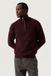 Garcia Pull Homme Uni Rouge Manches Longues