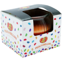 Jelly Belly Peach Bellini Geurkaars In Glazen Pot - 85 g
