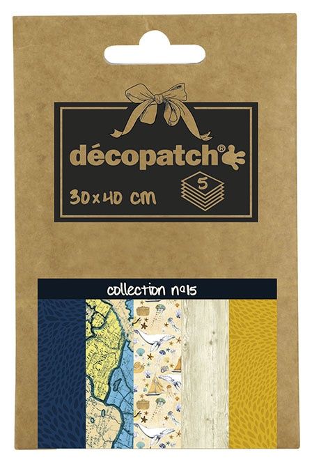 Décopatch papier Pocket, nummer 15 - DP015O - multi