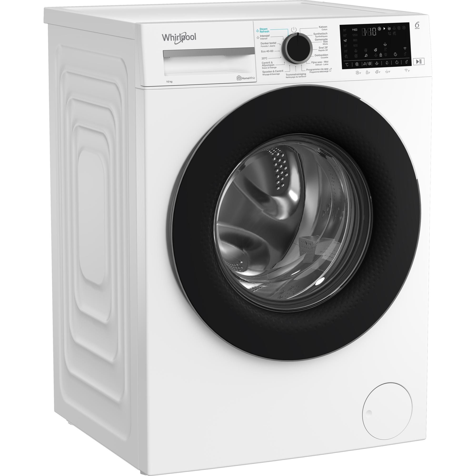 Whirlpool WAM 09WB BE 10 kg 1400 RPM Front Load Washing Machine - White
