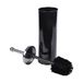 Douceur d'Intérieur metalen wc-borstel 9,5 x 9,5 x 26,5 cm wit