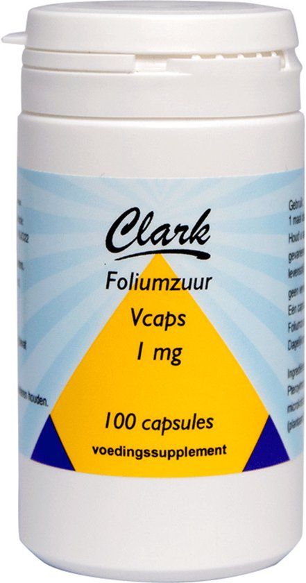 Clark Foliumzuur 1mg 100 Capsules