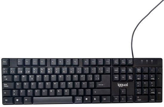 Iggual CK-FRAMELESS-105T Zwart