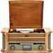 Reflexion HIF2002DAB, Semiautomatisch, Bruin, 33,45,78 RPM, Draaiknop, DAB+, DAB, FM, CD