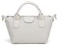 David Jones Mini-sac, avec deux poignées, en polyuréthane, noir, élégant