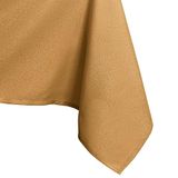AmeliaHome Tafelkleed Lotuseffect Waterafstotend Linnenlook Goud Empire 150x350 cm