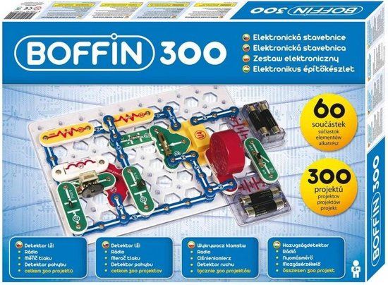 BOFFIN Elektrokit 300 experimenten - Techniek - 8+ jaar