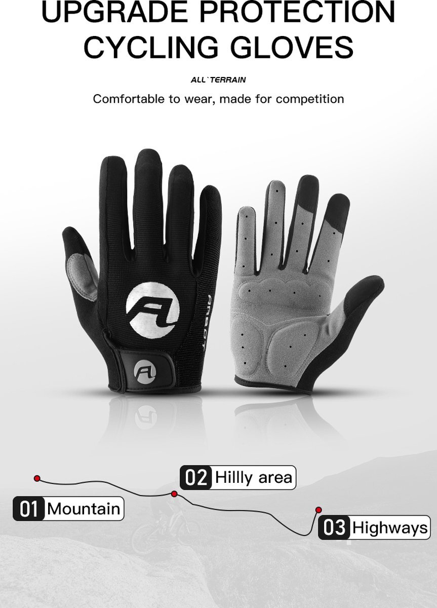 GY E-commerce Fietshandschoenen - Wielrenhandschoenen - Heren - Dames - Kinderen - Winter - MTB Handschoenen - Mountainbike Accesoires MAAT XL
