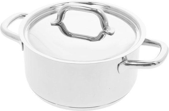 Demeyere Classico 3 Kookpan - 20 cm - 3L - RVS - Met Deksel - Inductie
