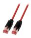 EFB Elektronik K8048PUI30 Netwerkkabel Zwart, Rood 30 m Cat6a S/FTP (S-STP)