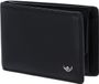 Golden Head Leren portemonnee Polo RFID Protect Minischeintasche 1193 Schwarz zwart