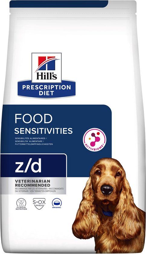 Hill's Prescription Diet Z/D Food Sensitivities hondenvoer 2 x 3 kg