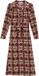 La Petite Étoile Robe femme Racha Manches longues Col rond Viscose Psychédélique Printemps/Été 2023 Taille 36