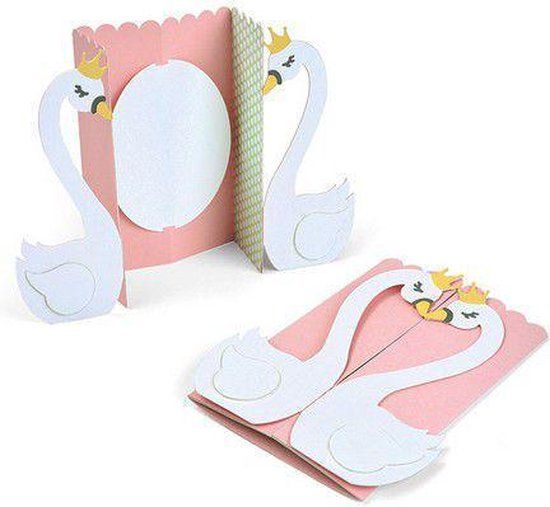Sizzix Thinlits die Fold-a-long Swan