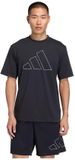 Adidas Workout Essentials Feelready Logo T-shirt Korte Mouwen Zwart L