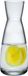 Bormioli Rocco Drank/water karaf of kleine vaas - glas - transparant - D10 cm x H25 cm - 1000 ML
