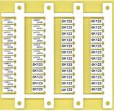 Finder Markeerlabel 093.48 Zonder opdruk Wit 48 stuk(s)