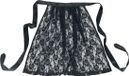 EMP Special Collection Zwarte Oktoberfest Kanten Schort - Dames - M