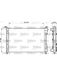 Valeo Radiateur 732007 | Compatibel met: FIAT PALIO Weekend