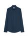 SEIDENSTICKER Chemise bleu foncé / blanc