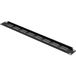 Renkforce RF-7116958 19 inch Couvercle pour baie de brassage 1 U Avec fentes d'aération Noir