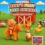 Baby's First Farm Animals - Babyens Første Bondegårdsdyr