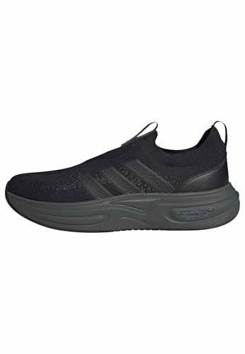 adidas Cloudfoam Cuxxion Slip On herenschoenen, Core Black/Carbon/Grey Six, 44 2/3 EU