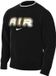 Nike Sportswear Swoosh Air Fleece Sweatshirt - Unisex - M - Zwart/Goud/Wit