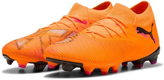 Puma Future 8 Match Fg/ag Voetbalschoenen Dames Oranje EU 38 1/2