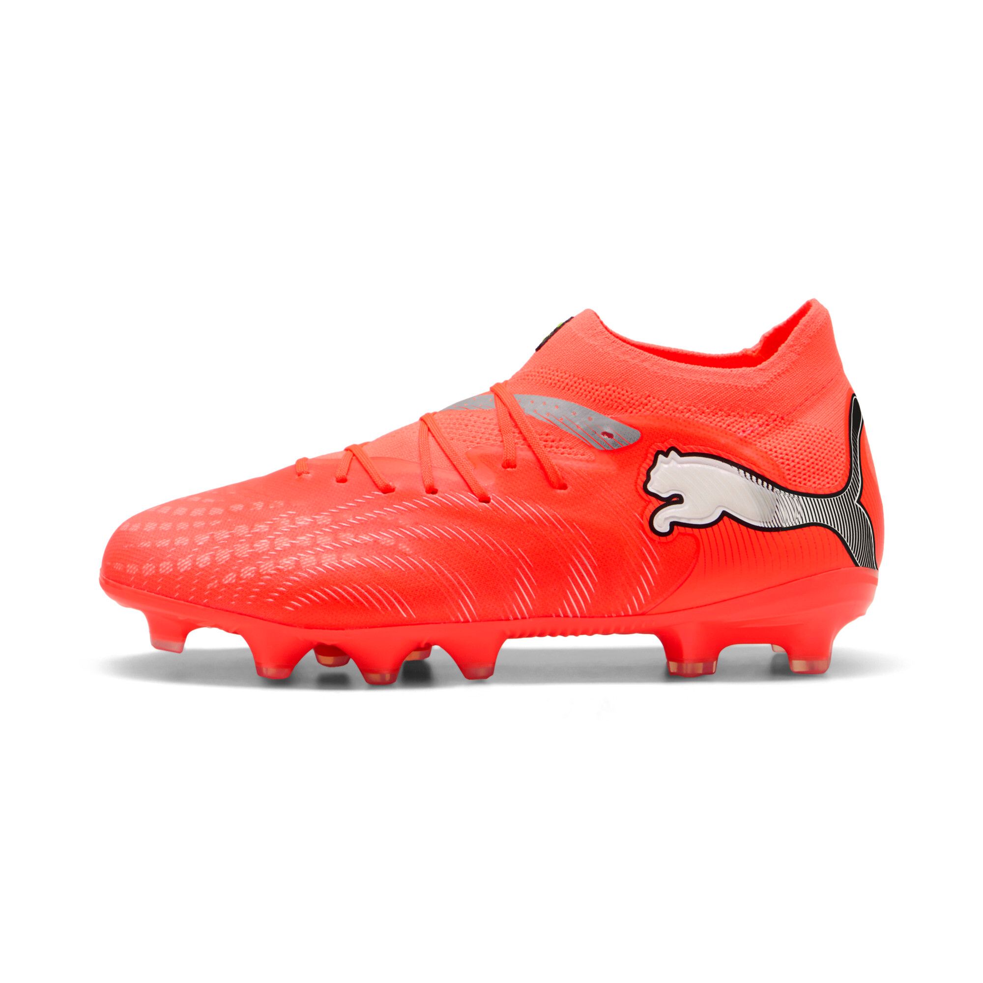 Puma Future 9 Pro Fg/ag Voetbalschoenen Rood, Oranje EU 32 1/2