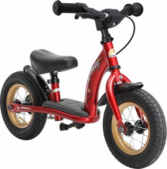 Bikestar Classic Loopfiets - 10 inch - Rood