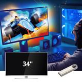 RexTech PC Ambient USB Game Verlichting - 34 inch - Gaming Lamp - LED Strip - Reageert op Beeld en Geluid