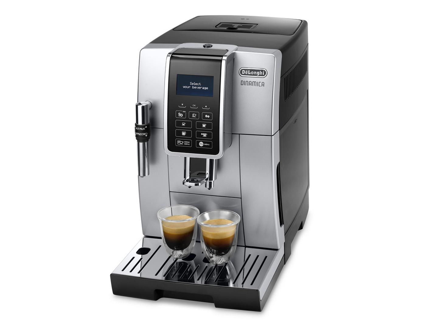 De'Longhi FEB 3535.SB Volautomatische Combi Koffiemachine - Zwart/Zilver