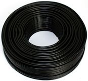 Luidsprekerkabel SeKi Luidsprekerkabel zwart 2x 2,50mm² 50 m ring