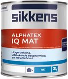 Sikkens Alphatex IQ Mat - Muurverf - Dekkend - Water basis - Wit