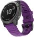 By Qubix - Siliconen bandje - 26mm Quickfit - Paars - Geschikt voor Garmin Fenix 8 / 8 Pro - 51mm