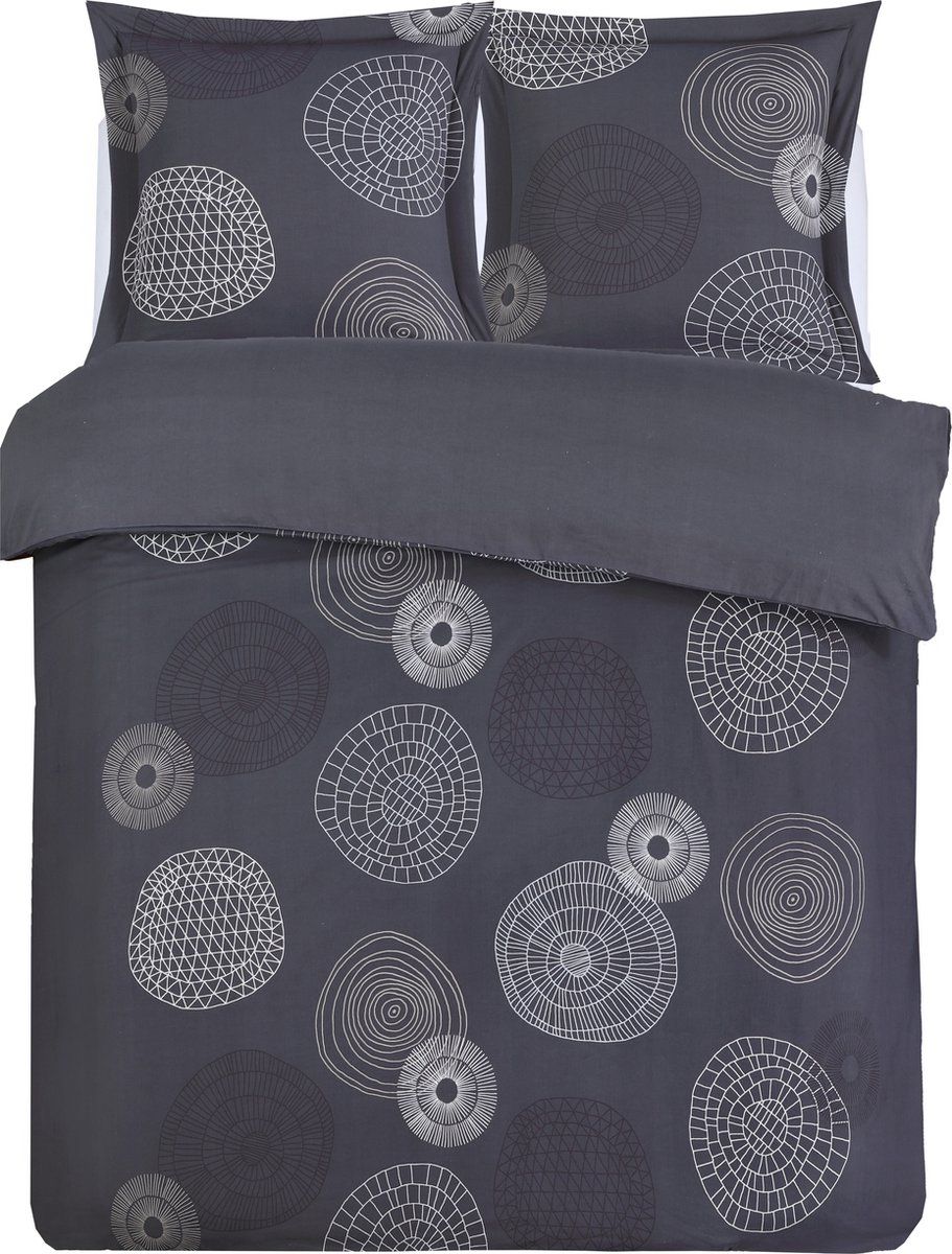 Vision Home Vision - Fabrizio grijs - Dekbedovertrek 240x220cm
