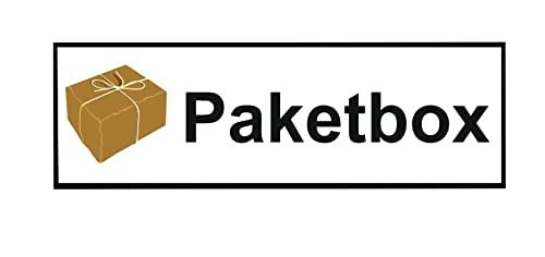 Pakketbox sticker pakketbox etikettering (RPw2/1) (17 cm x 5,5 cm)